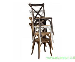 Sedie shabby  legno anche per ristoranti