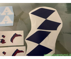 Gilera bullit kit adesivi telaio viola