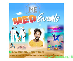 MED@EVENTS srl cerca  Animatore turistico nel settore Turismo con nessuna esperienza