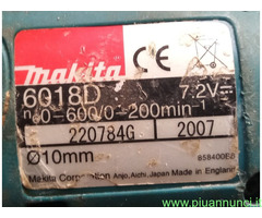Makita Avvitatore modello 6018d completo di valige