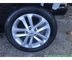 CERCHIO-LEGA+PNE-215/5/R17 5FORI+KIT X NISSAN JUKE