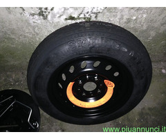 RUOTINO  SCORTA+KIT ATTREZ+MENSOLA-FIAT NEW PANDA