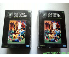 DVD la Storia del Calcio nuovi mai aperti ancora s