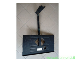Staffa porta TV da soffitto in metallo misure alte