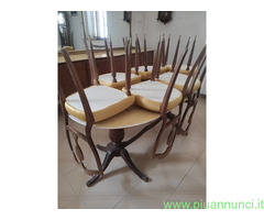 Tavolo ovale anni 60 vendo