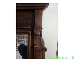 Specchiera Antica in Legno divisibile