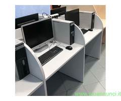 Postazione Call Center nuova imballata con sedute
