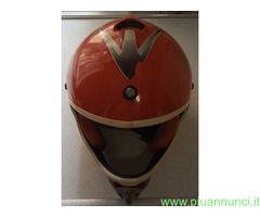 Casco moto cross con visiera intercambiabile