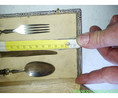 Posate in Argento e Acciaio tris Antichi completi