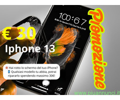 📱 Riparazione Vetro iPhone 13 a Solo 30€! 🔧