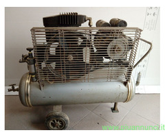Compressore Aria 50 litri bombola con crinatura