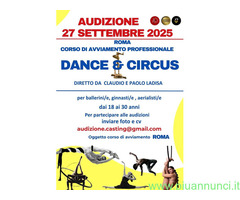 Corsocorso di avviamento professionale DANCE & CIRCUS 2025/26 Roma
