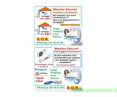 Montaggio condizionatore Ardea Tor San lorenzo mare