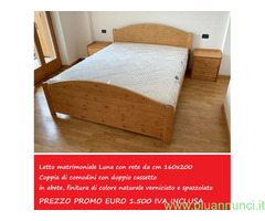Letto matrimoniale luna