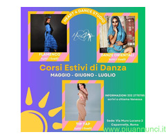 CorsoCORSI ESTIVI DI DANZA - MAGGIO, GIUGNO E LUGLIO
