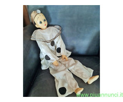 Grande Pierrot bambola vintage MIGLIORATI 1977