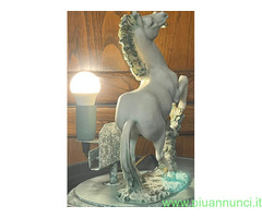 Scultura lampada d'epoca