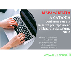 MEPA - Iscrizione e Abilitazione in 48 ore lavorat