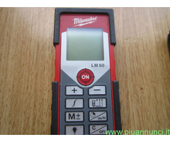 MISURATORE DISTANZ LASER DELLA MILWAUKEE MOD LM-60