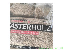Pellet MASTERHOLZ pedana da 72 sacchi 15kh