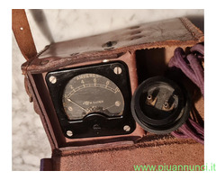 Antico  Amperometro  inglese anni'40  Air Ministry