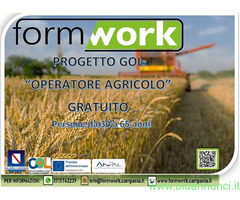 CorsoOPERATORE AGRICOLO GRATUITO