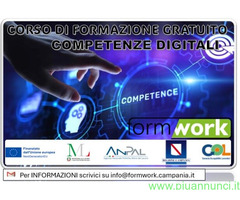 CorsoCORSO GRATUITO COMPETENZE DIGITALI