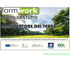 CorsoCORSO GRATUITO MANUTENTORE DEL VERDE