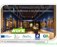 CorsoCORSO GRATUITO OPERATORE MUSEALE