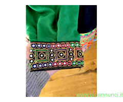 Vendo abito pashtun afgano originale fatto a mano