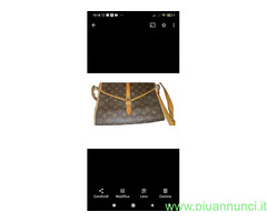 Tracolla Louis Vuitton originale con marchio