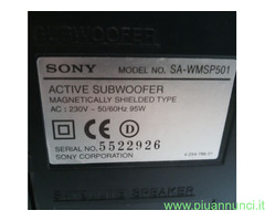 Subwoofer Sony 95 Watt Amplificato da pavimento