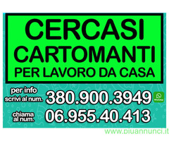 Cerchiamo cartomanti per lavoro da casa