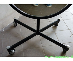 Specchio girevole con ruote in perfetto stato