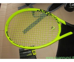 RACCHETTA + BORSONE-FRIGO + PALLE DUNLOP+PARACOLPI