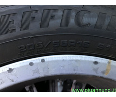 RUOTE-CERCHI-LEGA+PNEU-MIS 205/R16 X FIAT NEW TIPO
