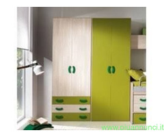 CAMERETTA COMPLETA LETTO FERRO BATTUTO 1 /PMEZZA