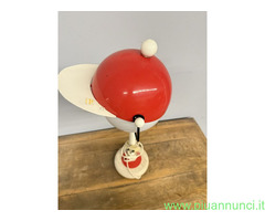 Lampada vintage cappello anni '70