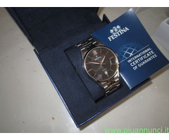 ZAINO BORSELLO MONOSPALL-PIQUADRO+OROLOGIO FESTINA