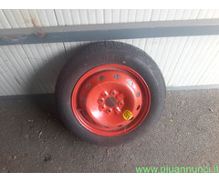 AUTORADIO+BARRE TETTO+RUOTINO X FIAT PANDA 2 SERIE