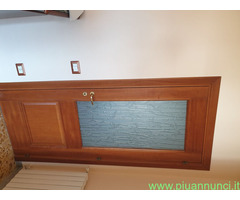 PORTA D 'INTERNO IN LEGNO DI CILIEGI0-COMPLETA