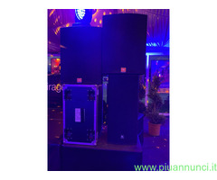 Impianto Audio Professionale JBL alta potenza LOUD