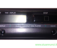 Lettore CD Philips D6800. Per parti di ricambio no