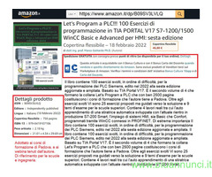Corso di programmazione PLC siemens con vitto e al