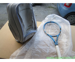RACCHETTA DA TENNIS BAMBOLAT PURE-LITE+BORSA+SCARP