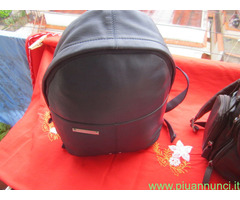 ZAINETTI PIQUADRO MOD OVETTO IN PELLE- X DONNA