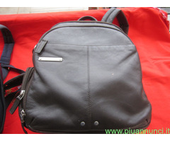 ZAINETTI PIQUADRO MOD OVETTO IN PELLE- X DONNA