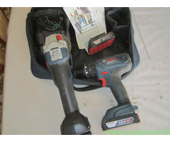 TRAPANO AVVITATORE+SMERAGLIATRICE BOSCH 18 VOL 2,0