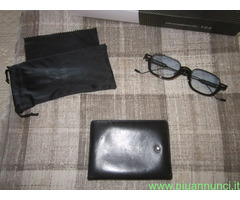 PORTAFOGLIO MONTBLANC ORIGINALE +OCCHIALI SOLE+P C