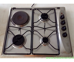Piano cottura Whirpool 3 fuochi gas + 1 piastra el